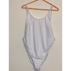 Dippin’ Daisy’s - white one piece bathing suit